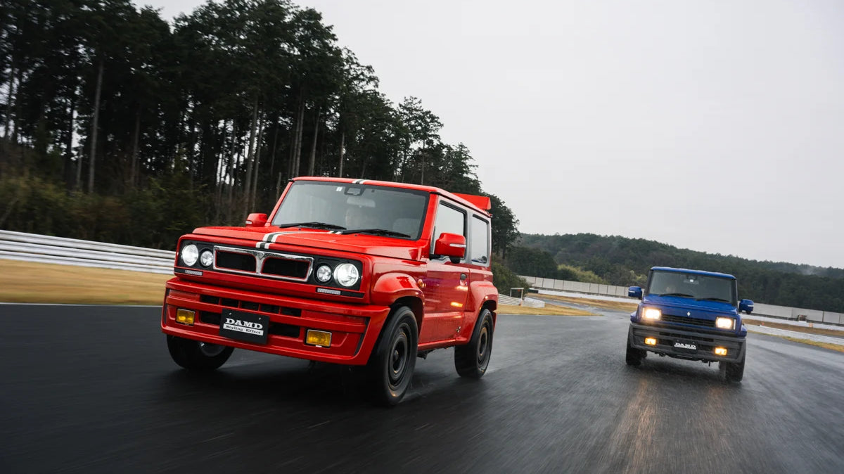 DAMD JIMNY BODY KITS IN STOCK IN THE UK AND EUROPE STREET TRACK LIFE JIMNYSTYLE