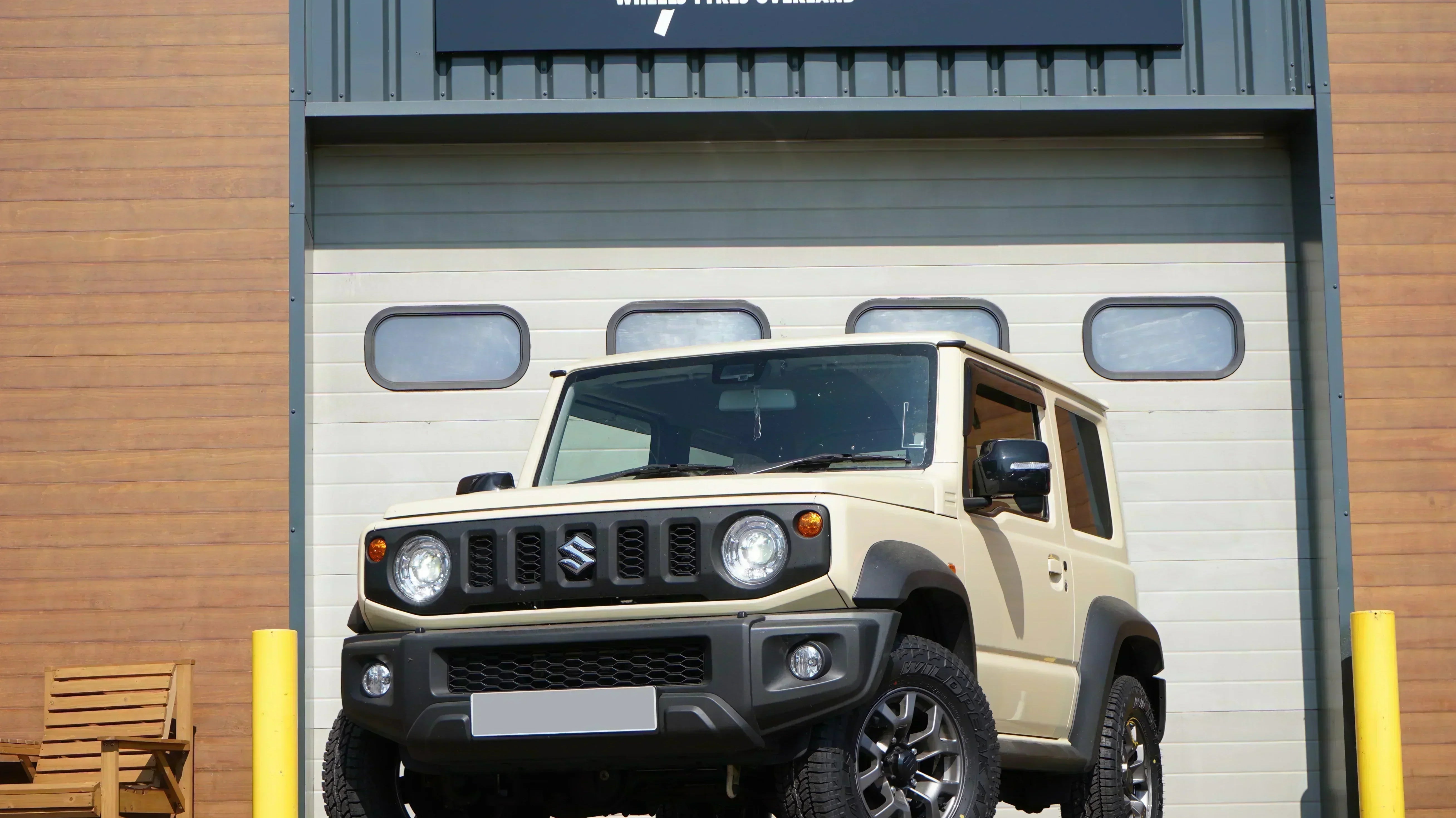 Suzuki Jimny (2018+) with Falken Wildpeak tyres & JIMNYSTYLE Extended Shock Absorbers