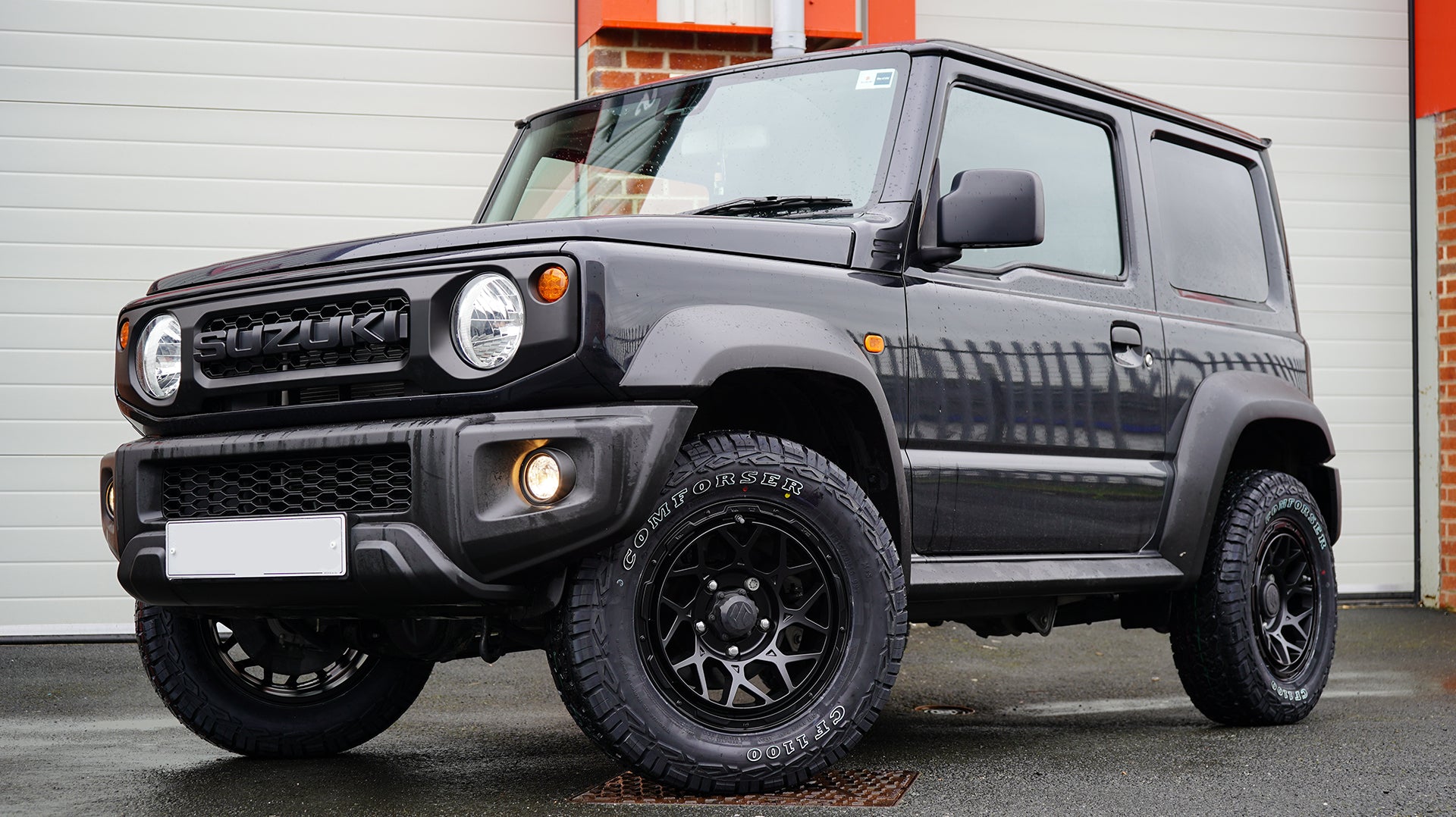 Suzuki Jimny with Magpie Wheels and a Retro Grille