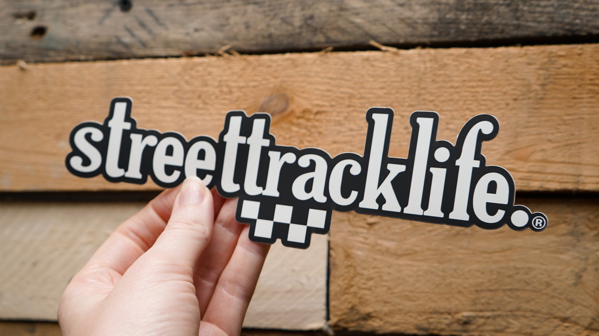 New STREET TRACK LIFE Stickers!