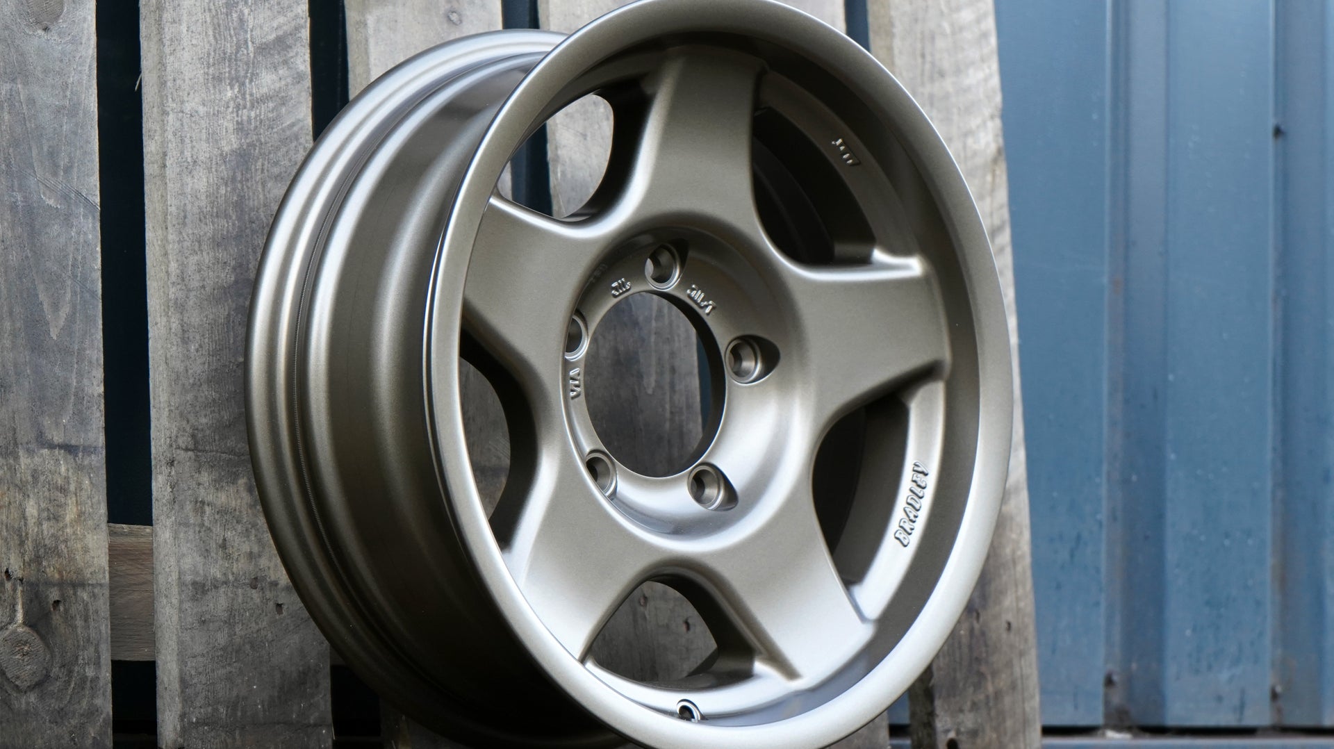 MATTE BRONZE BRADLEY V WHEELS FOR SUZUKI JIMNY