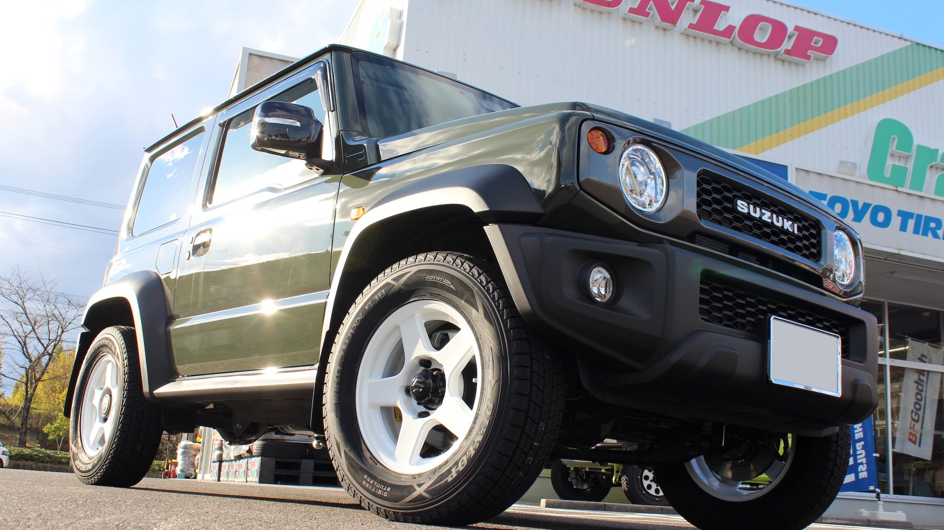 Suzuki Jimny (2018+) with BRADLEY V EVOLUTION wheels