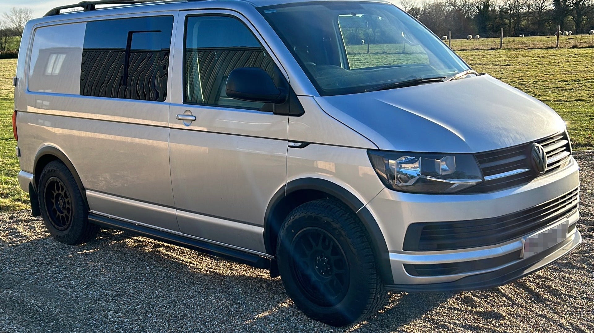 VW Transporter T6.1 with Tomahawk Kato wheels