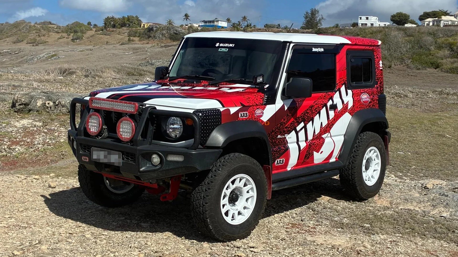 SUZUKI JIMNY (2018+) BARBADOS EVO CORSE DAKARZERO WHEELS WHITE