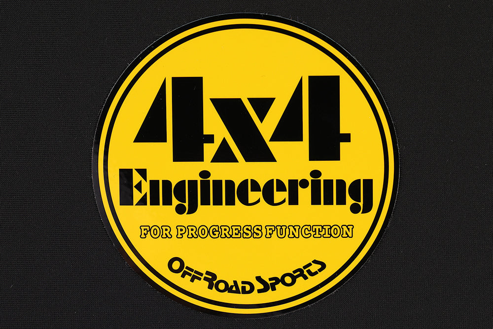 4x4 Engineering Service Circle Sticker