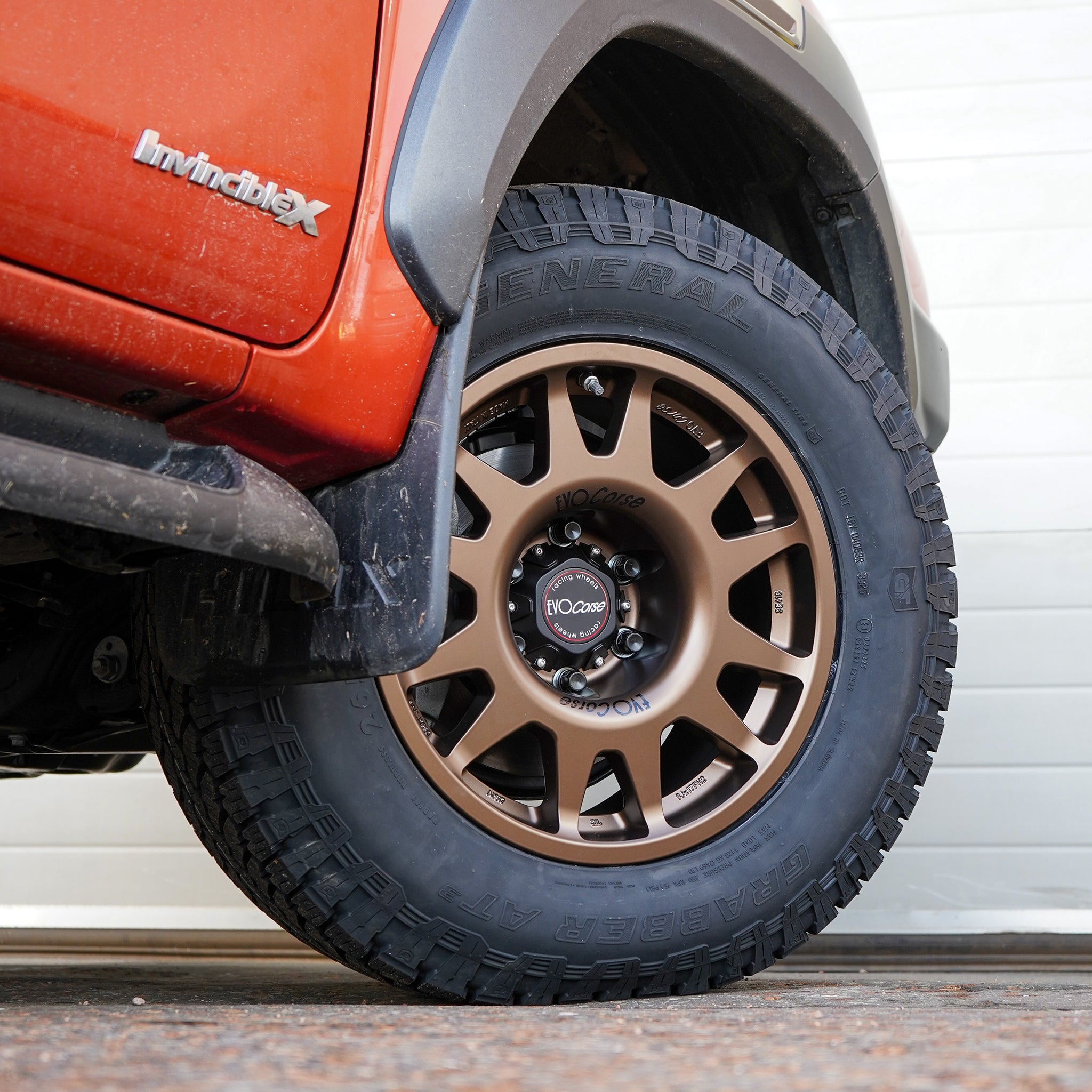 EVO Corse DakarZero 17" Wheel & Tyre Package for Toyota Hilux (2016+)