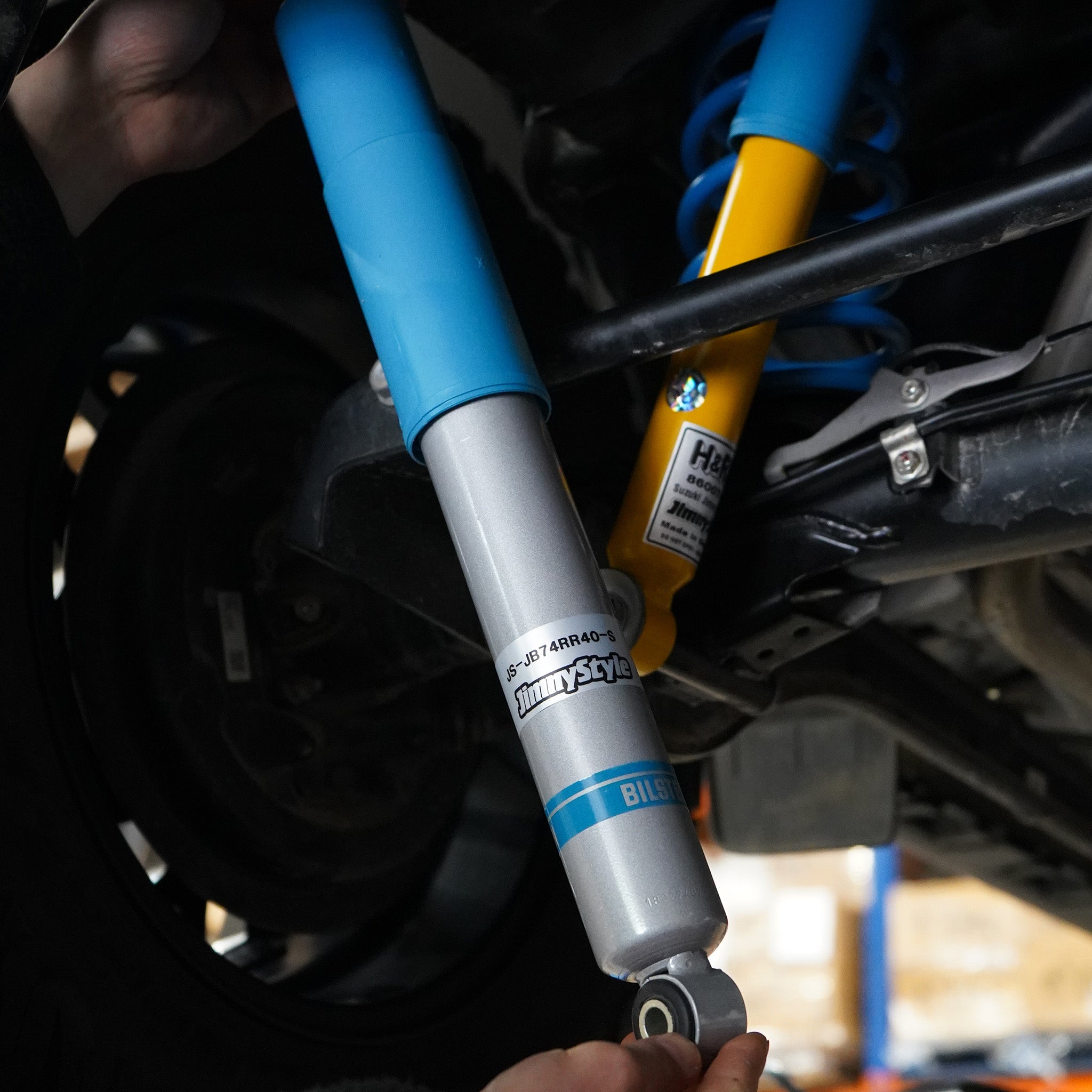 JIMNYSTYLE Adventure Bilstein Shock Absorbers for Suzuki Jimny (2018+) - Silver Edition