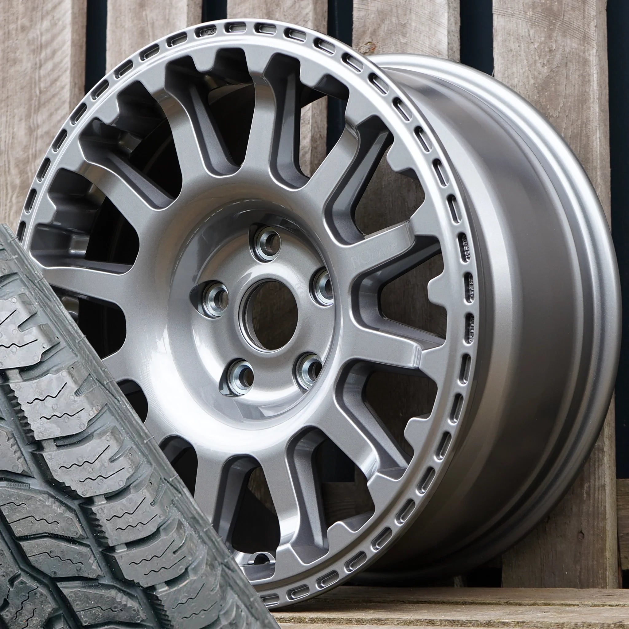 EVO Corse Atlas NK 17" Wheel & Tyre Package for Volkswagen Transporter T6 (2015+)