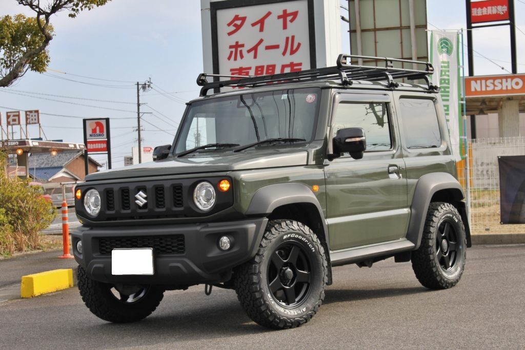 Suzuki Jimny (2018+) with BRADLEY V EVOLUTION wheels – STREET TRACK LIFE