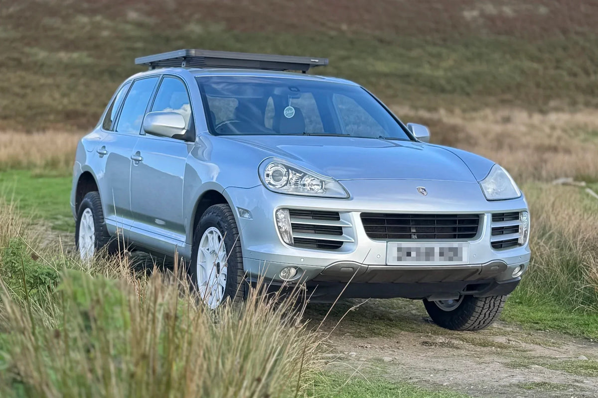 PORSCHE CAYENNE (2002+) EVO CORSE DAKARZERO WHEELS FRONT RUNNER SLIMLINE II ROOF RACK