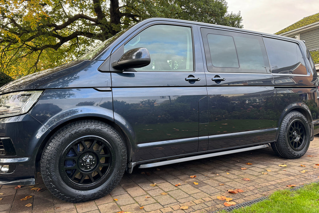 VW Transporter T6.1 with Tomahawk Kato wheels