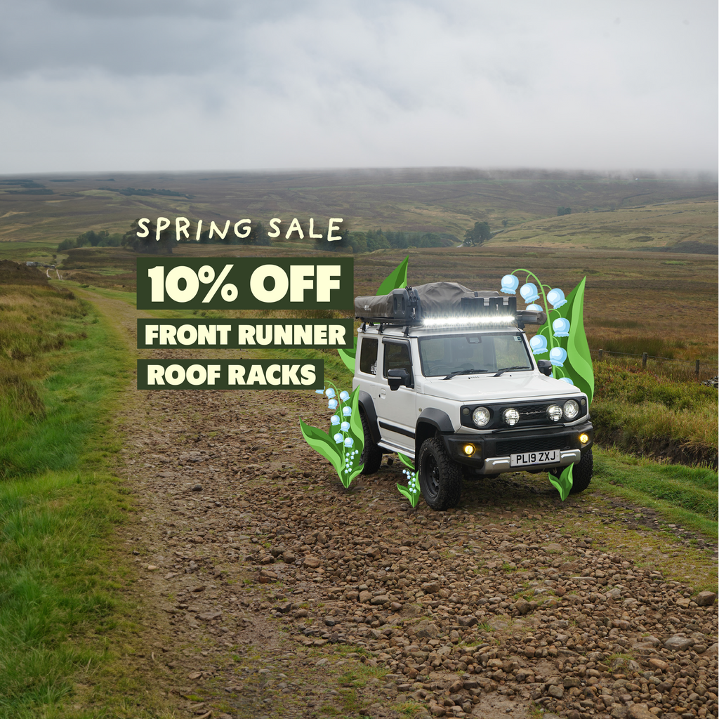 STREET TRACK LIFE JIMNYSTYLE JIMNY ACCESSORIES SPRING SALE 10% OFF FRONT RUNNER ROOF RACKS
