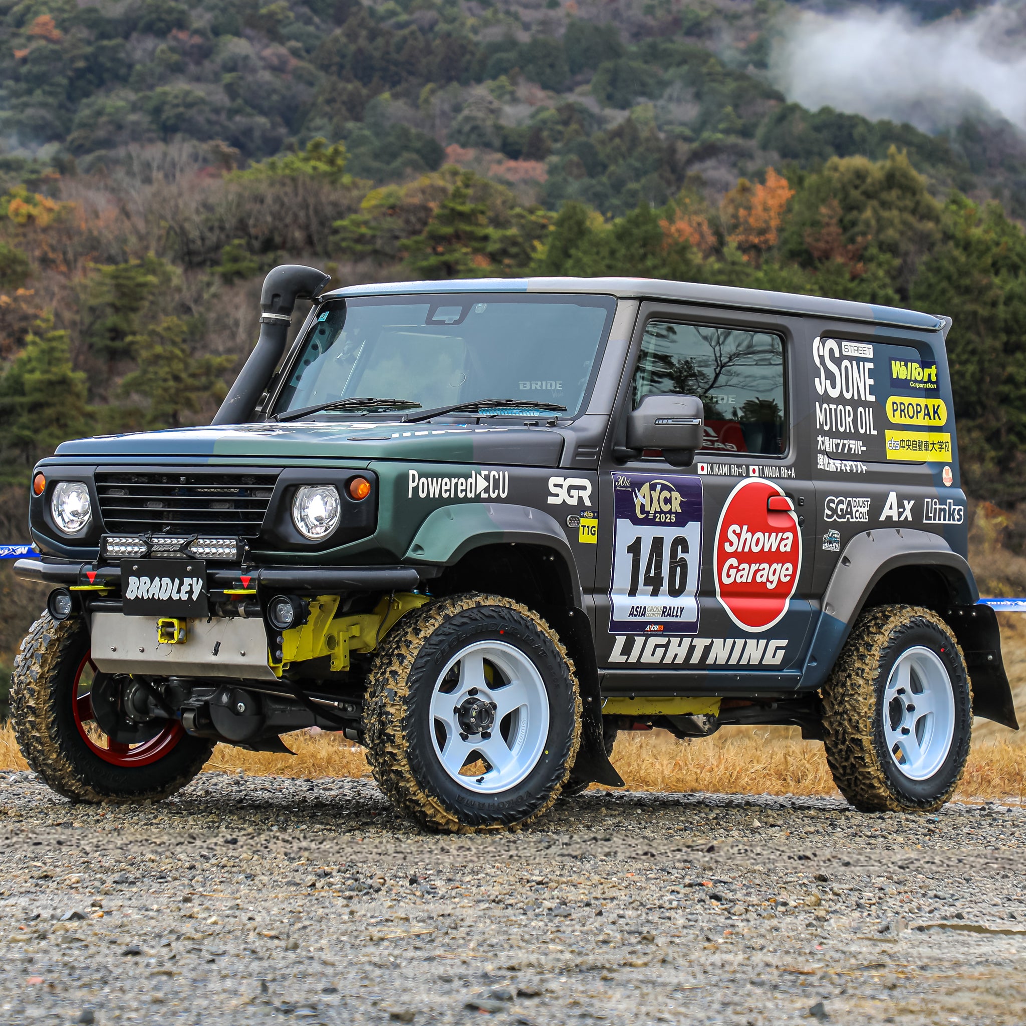 BRADLEY V EVOLUTION Spec-C Wheels - Suzuki Jimny JB74