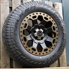Black Rhino Warlord 17" Wheel & Tyre Package for Volkswagen Transporter T6 (2015+)