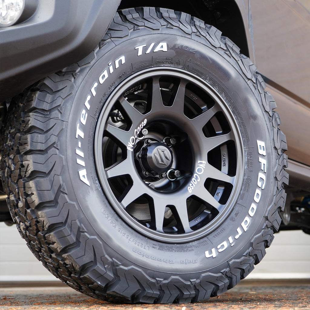 EVO Corse DakarZero Wheel & Tyre Package for Suzuki Jimny (2018+) - 15x7.0J-25