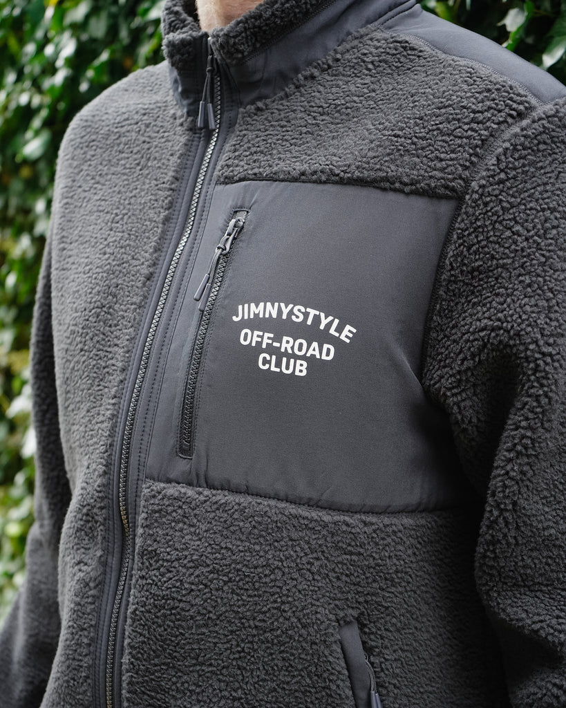 JIMNYSTYLE Off-Road Club Sherpa Fleece - Black