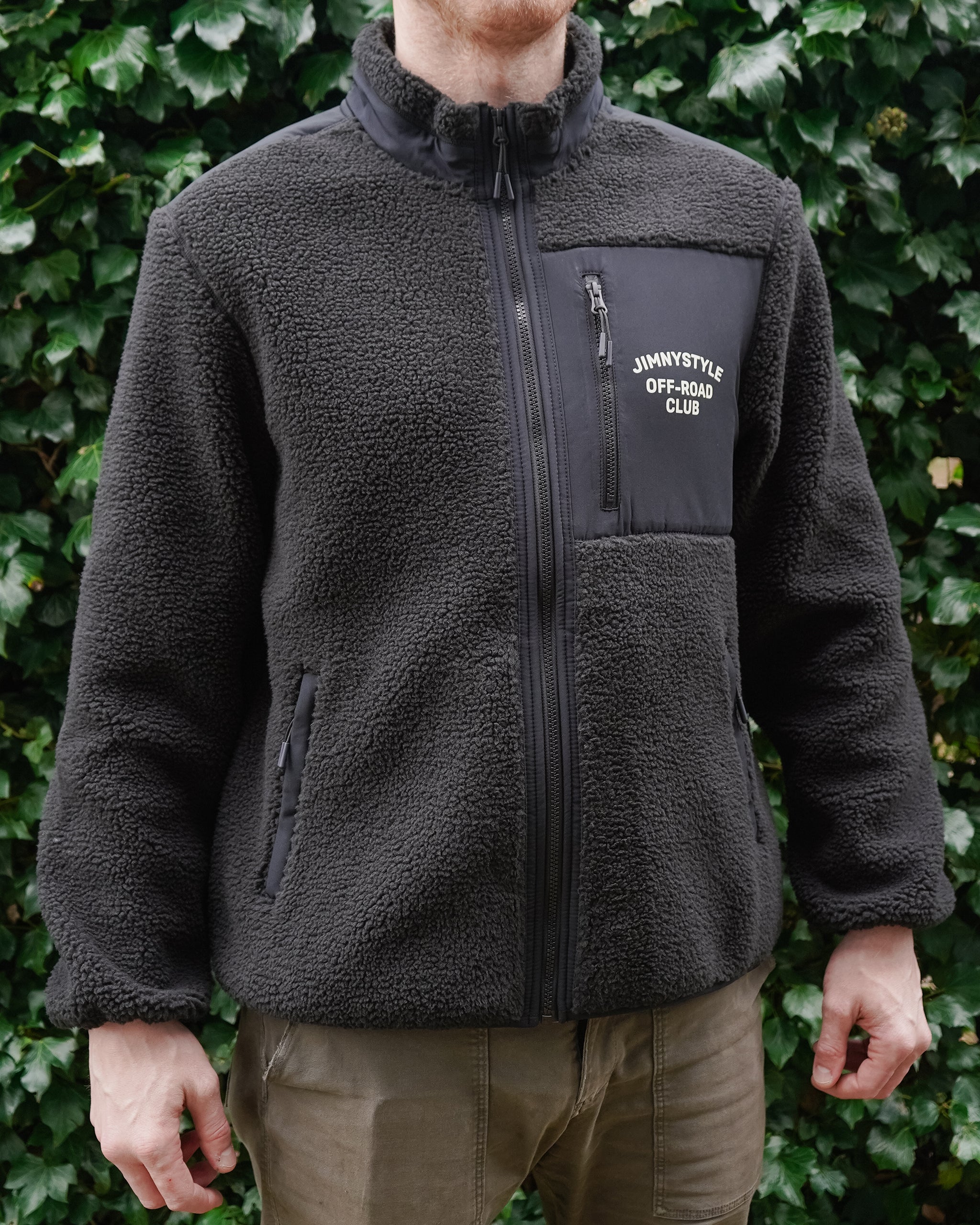 JIMNYSTYLE Off-Road Club Sherpa Fleece - Black
