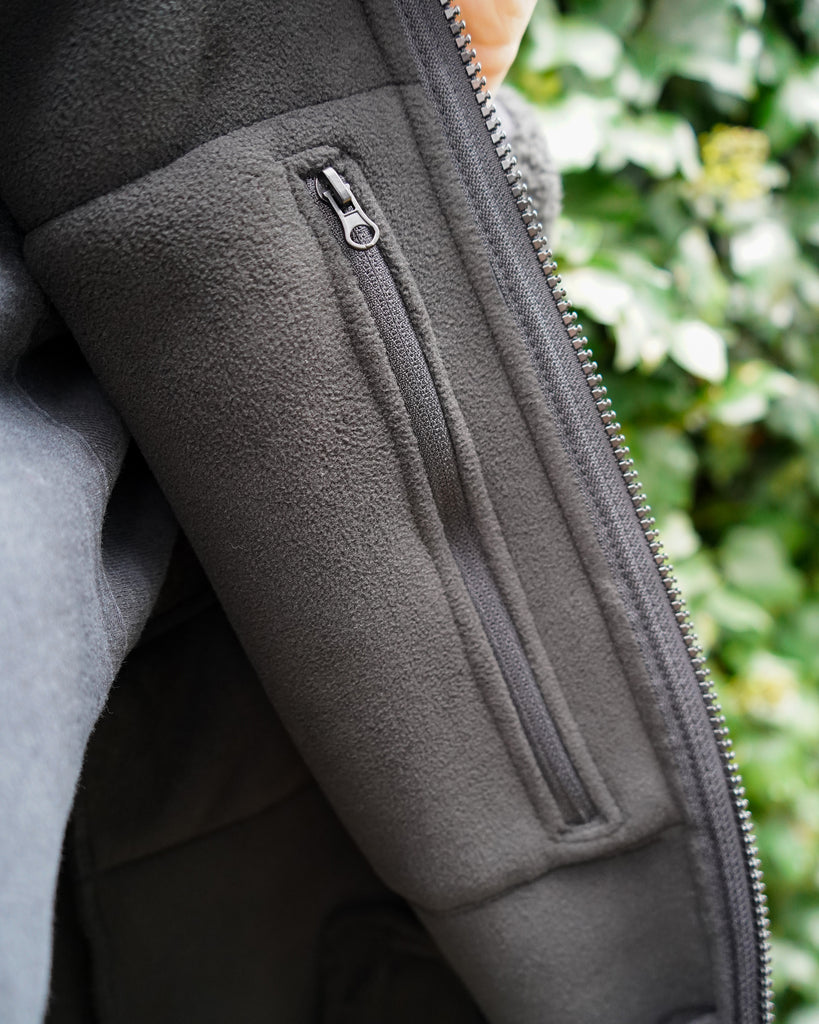 JIMNYSTYLE Off-Road Club Sherpa Fleece - Black - fleece lined black fleece