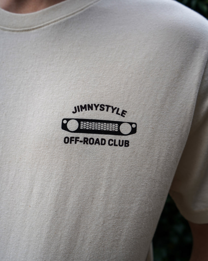 JIMNYSTYLE Off-Road Club T-Shirt - Desert Beige