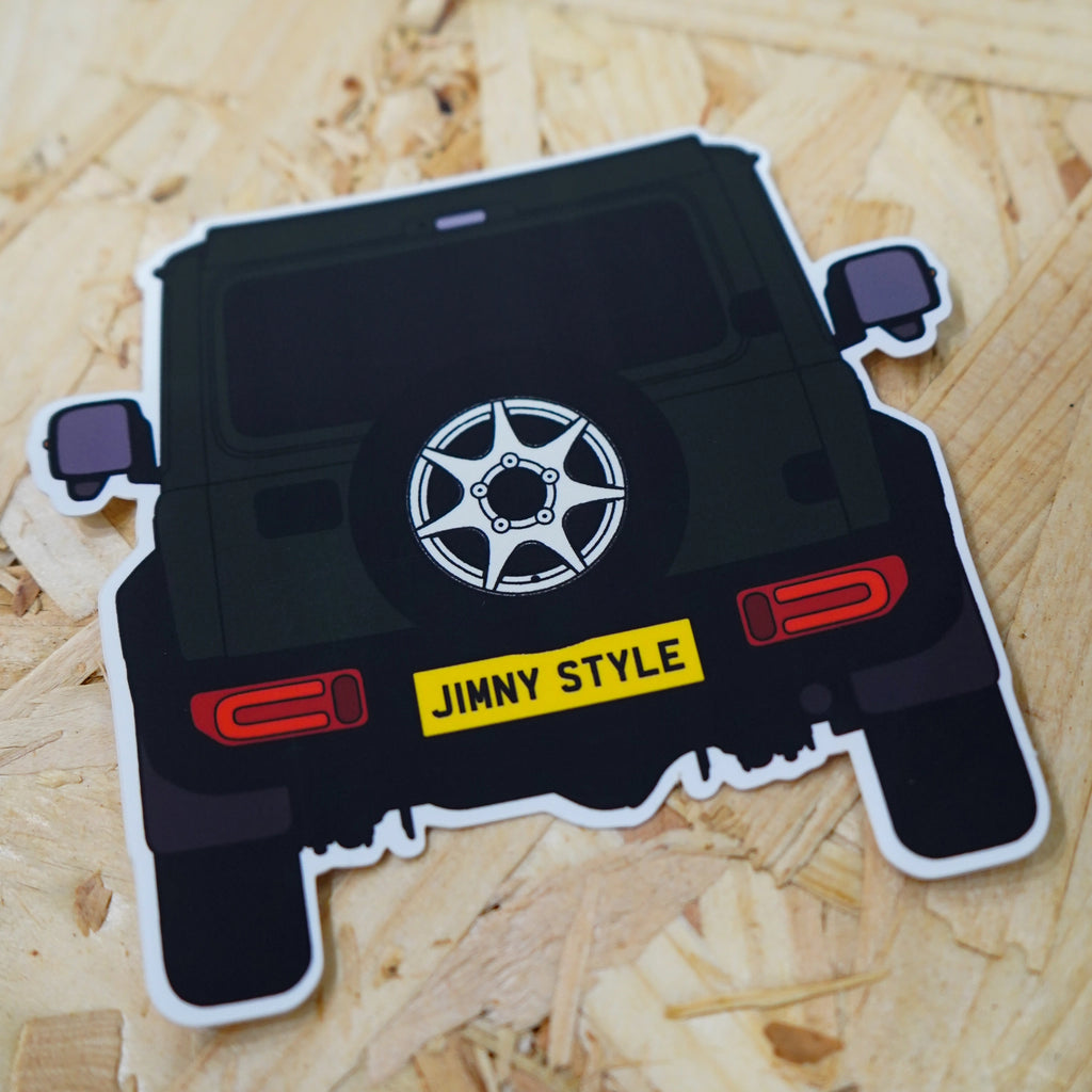 JIMNYSTYLE Jungle Green Suzuki Jimny Slap Sticker - Jimny Sticker