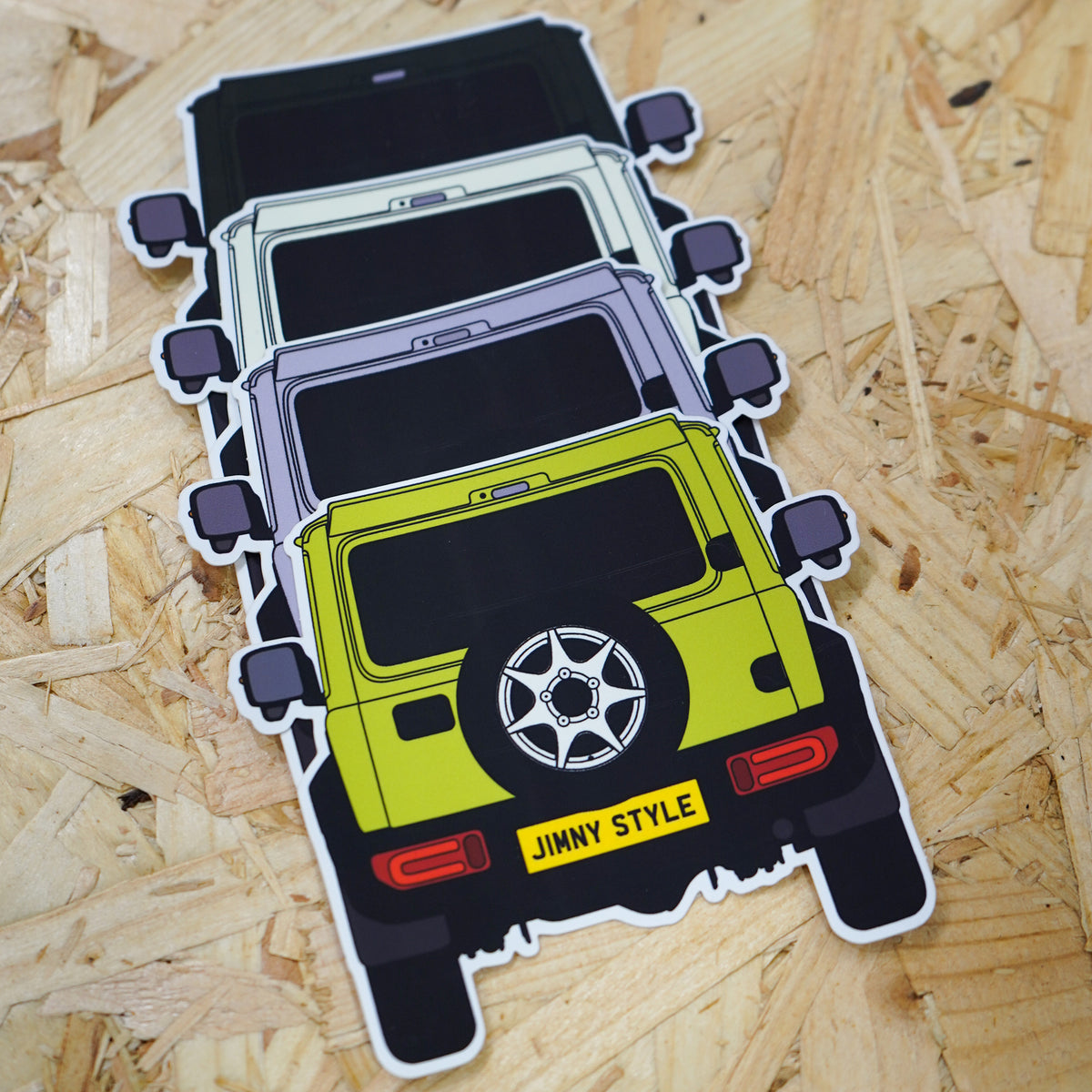N Style Slap Sticker JIMNYSTYLE Chiffon Ivory Suzuki Jimny Slap Sticker – STREET TRACK LIFE