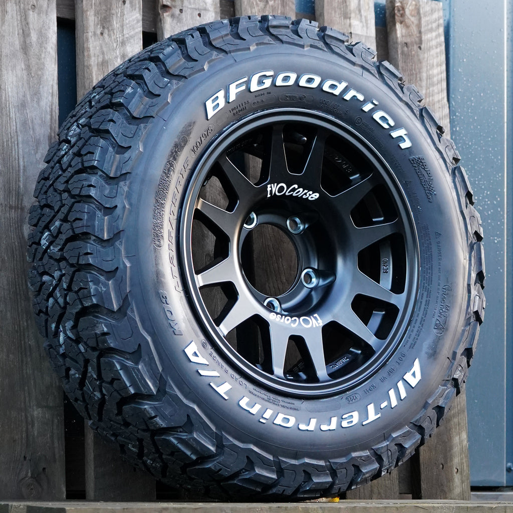 EVO Corse DakarZero 15" Wheel & Tyre Package for Suzuki Jimny (2018+) - +0 Offset