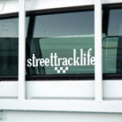 STREET TRACK LIFE Cut-Out Sticker