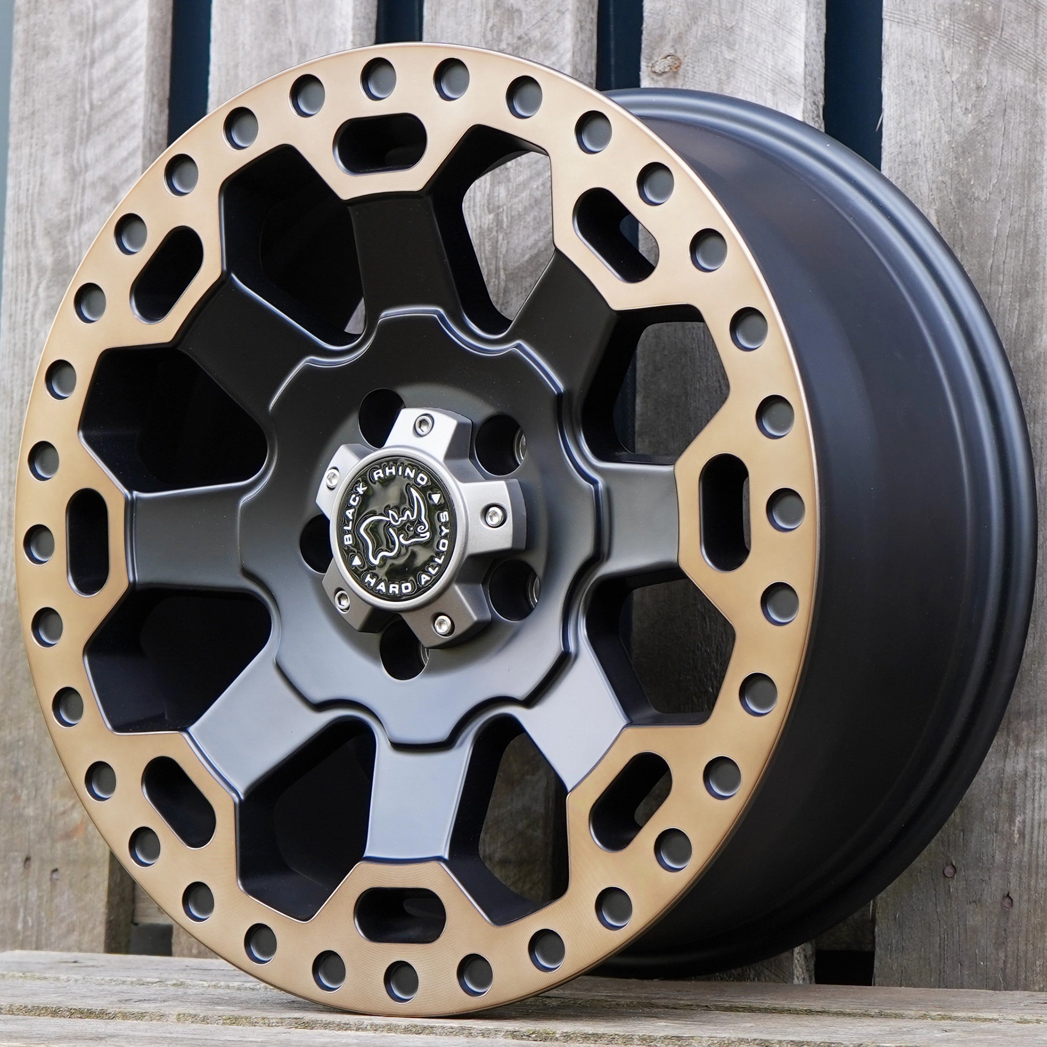 Black Rhino Warlord 17" Wheels for VW transporter 17x8.0J+35