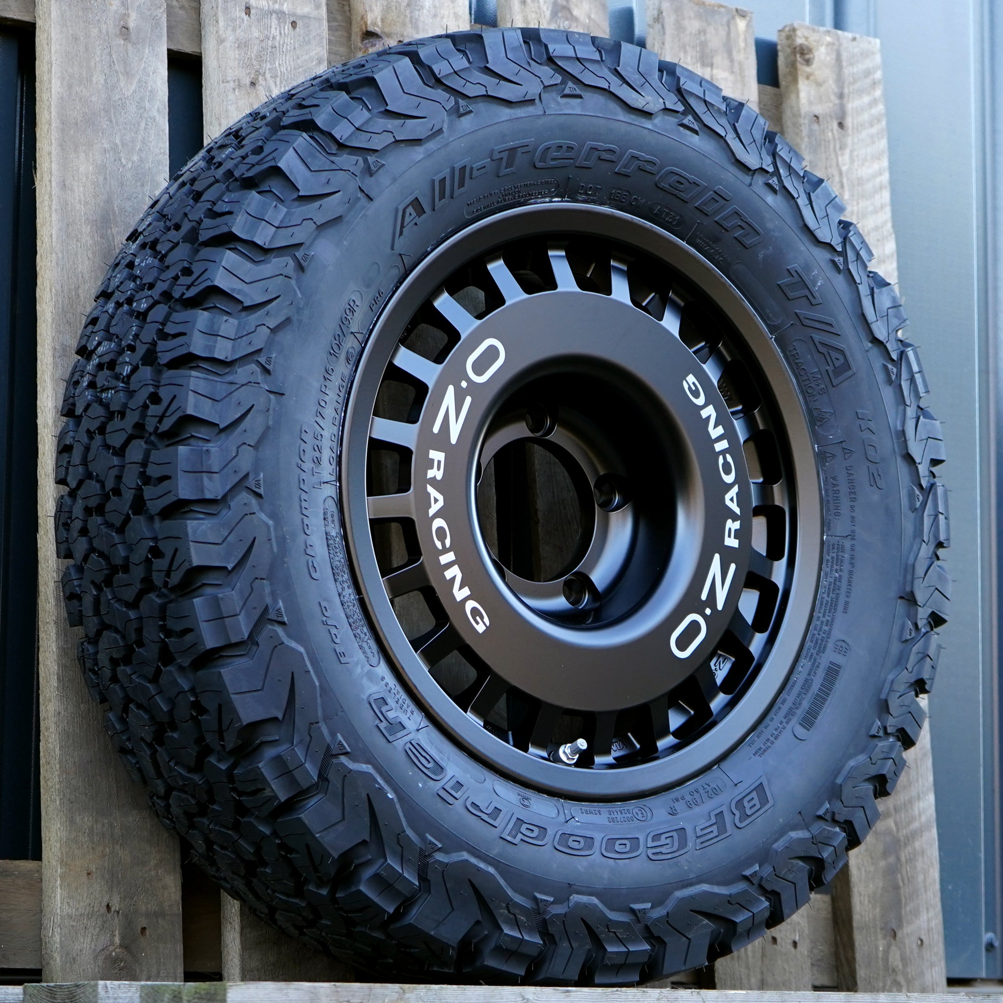 OZ RACING Rally Racing 4x4 Wheel & Tyre Package for Suzuki Jimny (2018+)