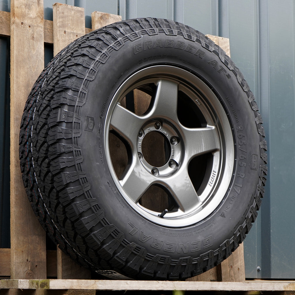 BRADLEY V 17" Wheel & Tyre Package for Toyota Land Cruiser Prado 150 (2010+)