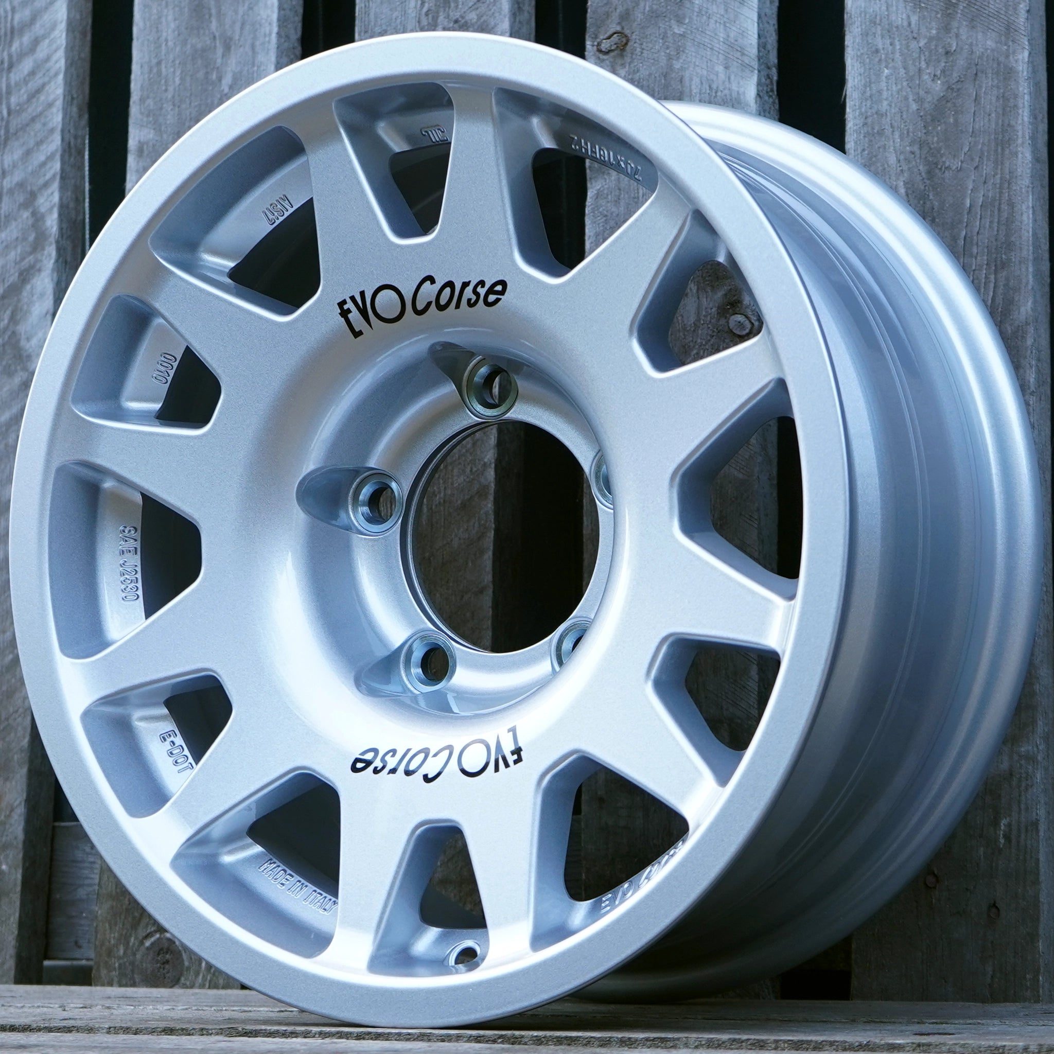 EVO Corse DakarZero 16" Wheel Package for Suzuki Jimny (2018+) - Silver
