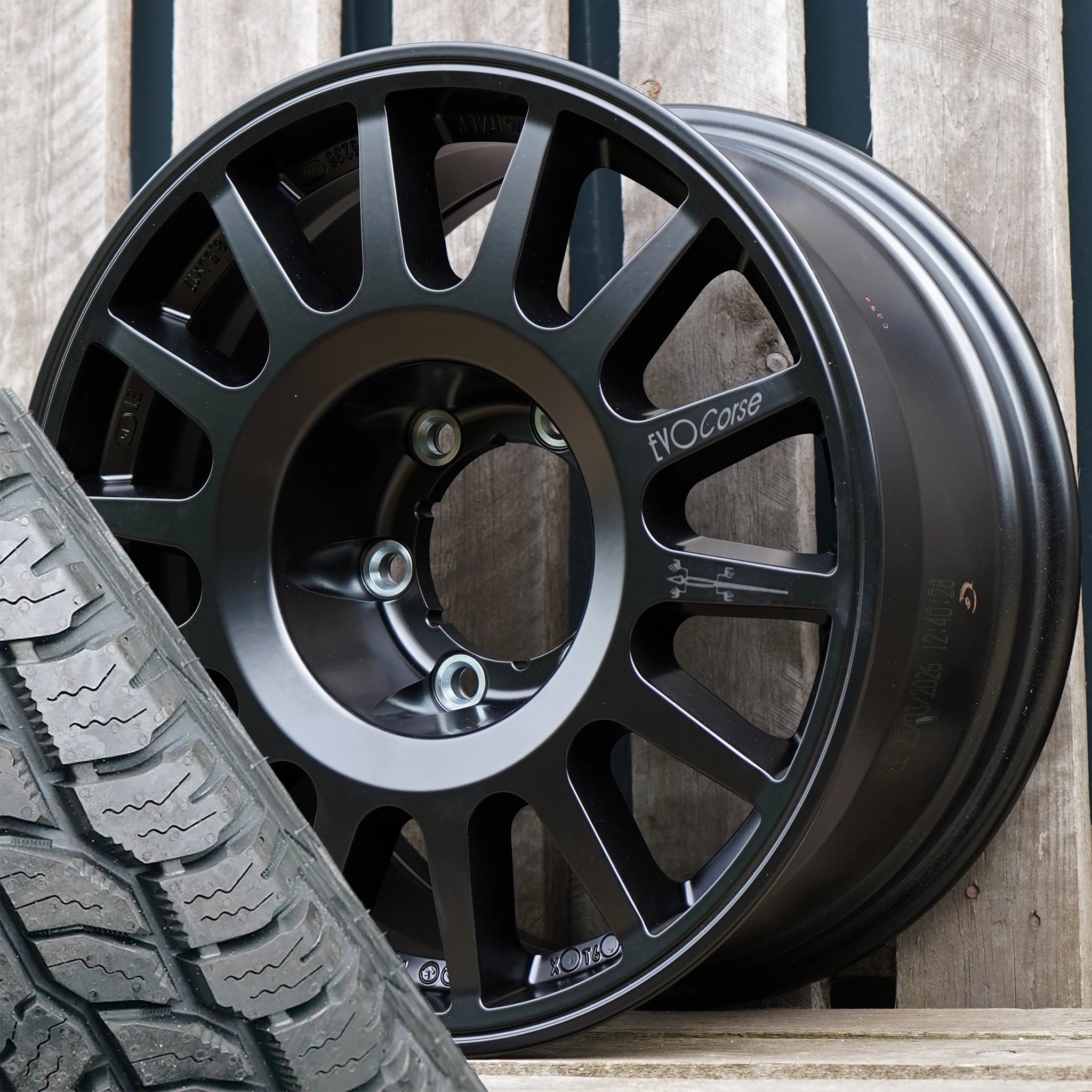 EVO Corse Nazca 17" Wheel & Tyre Package for Toyota Hilux (2016+)