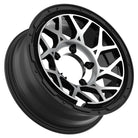 Magpie M-01 16" Wheels for Suzuki Jimny - Silver Machined Face with Black Rim