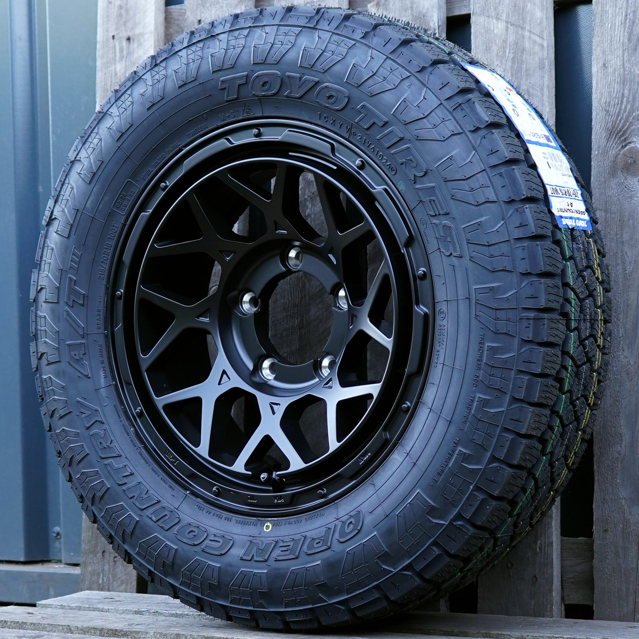 Magpie M-01 Wheel & Tyre Package for Suzuki Jimny (2018+) - Toyo Open Country AT3
