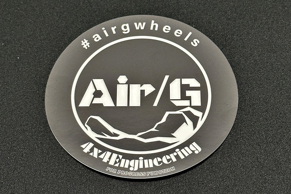 Air/G Wheels Circle Sticker