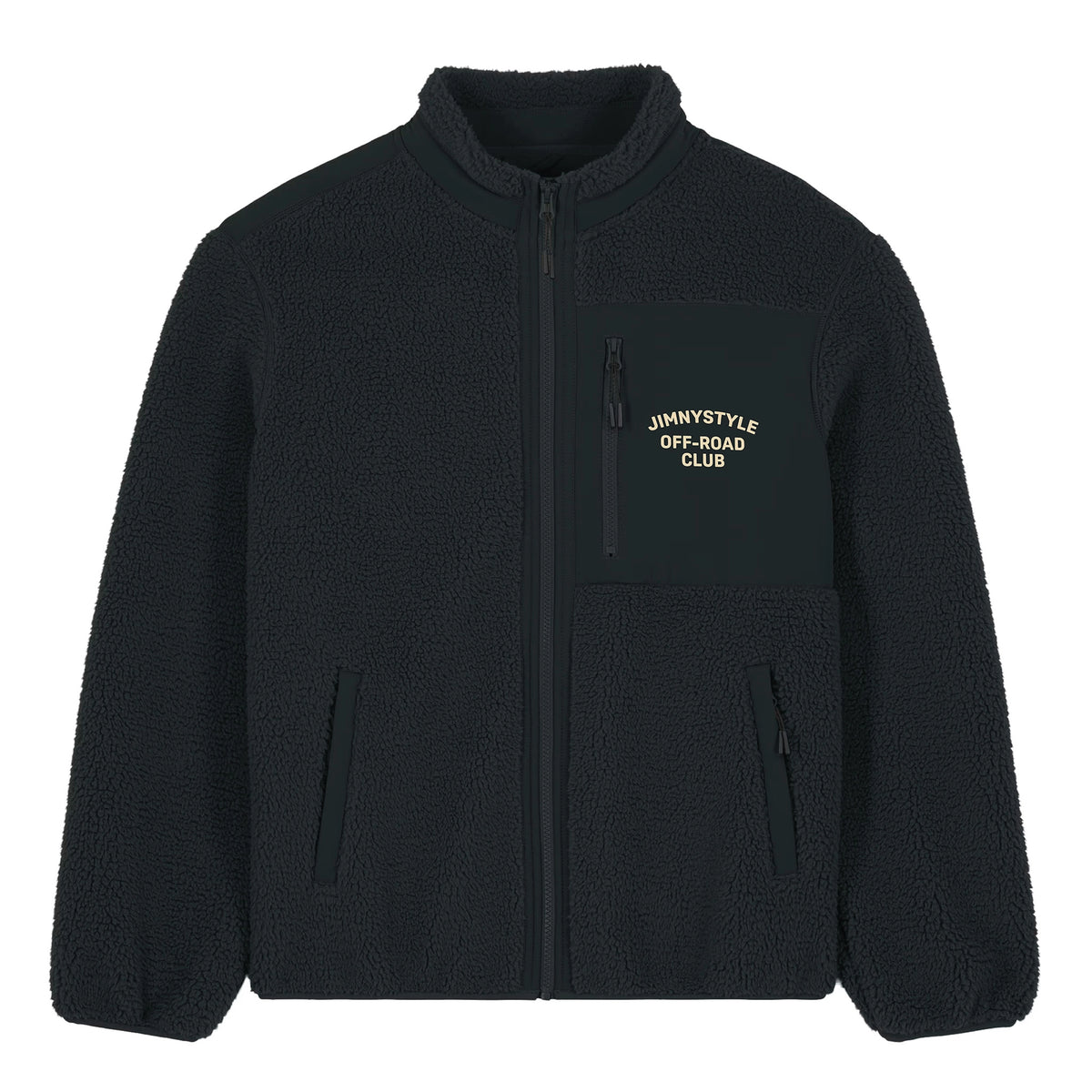 JIMNYSTYLE Off-Road Club Sherpa Fleece - Black – STREET TRACK LIFE