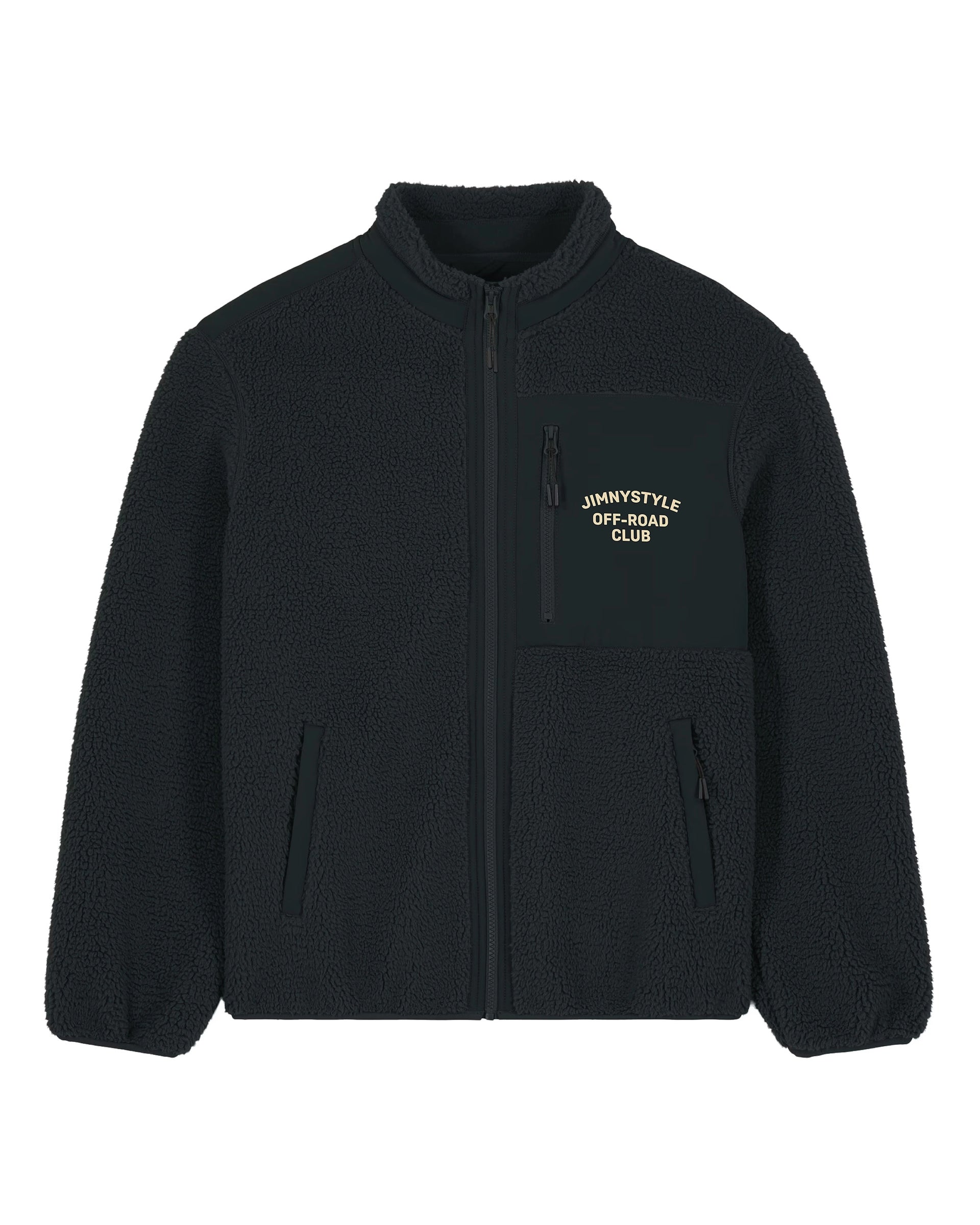 JIMNYSTYLE Off-Road Club Sherpa Fleece - Black – STREET TRACK LIFE
