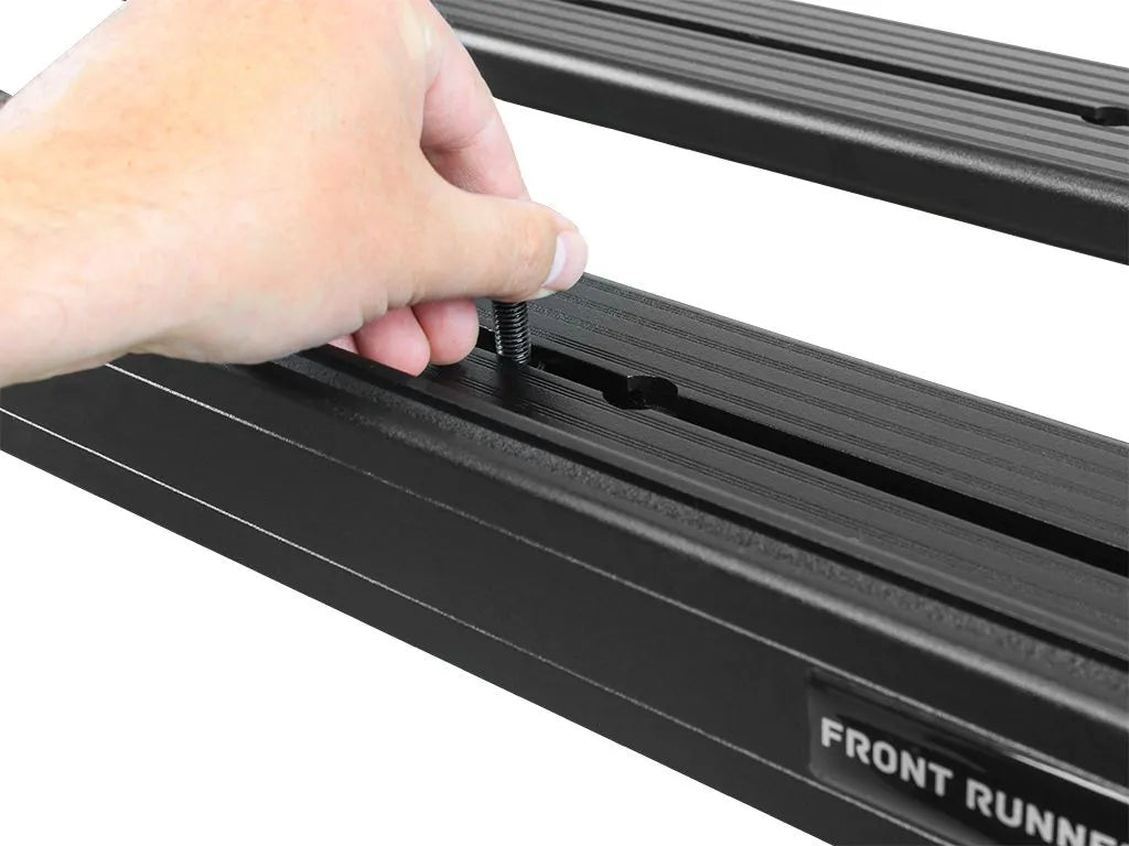 Front Runner Slimline II Load Bed Rack Kit (Tall) for Ford Ranger T6.2 Double Cab (2022+) with OEM Roll Top