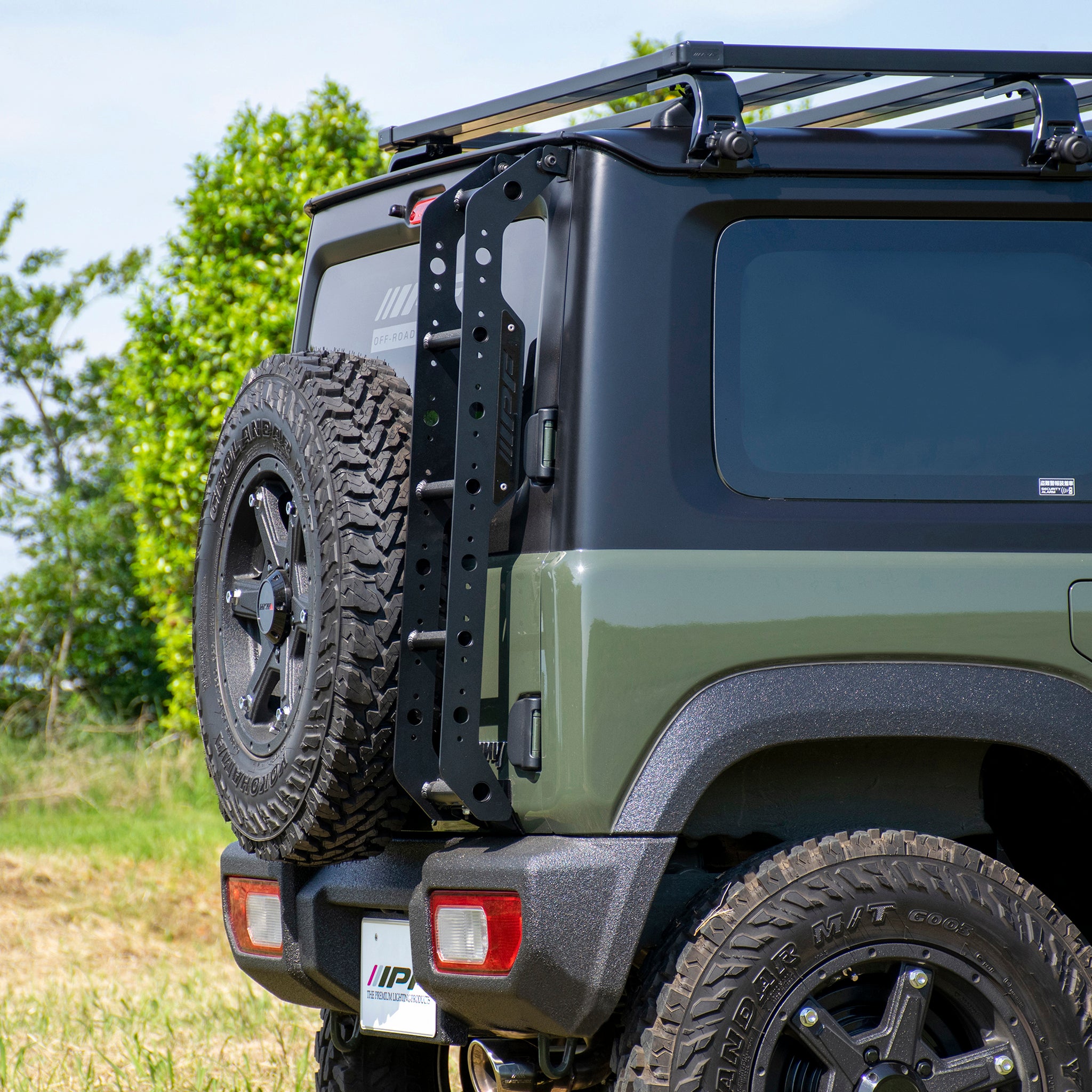 Jimny Rear Ladder IPF EXP Rear Ladder for Suzuki Jimny (2018+) – STREET TRACK LIFE