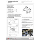 HARDRACE Front Shock Absorber Skid Guards for Suzuki Jimny (2018+)