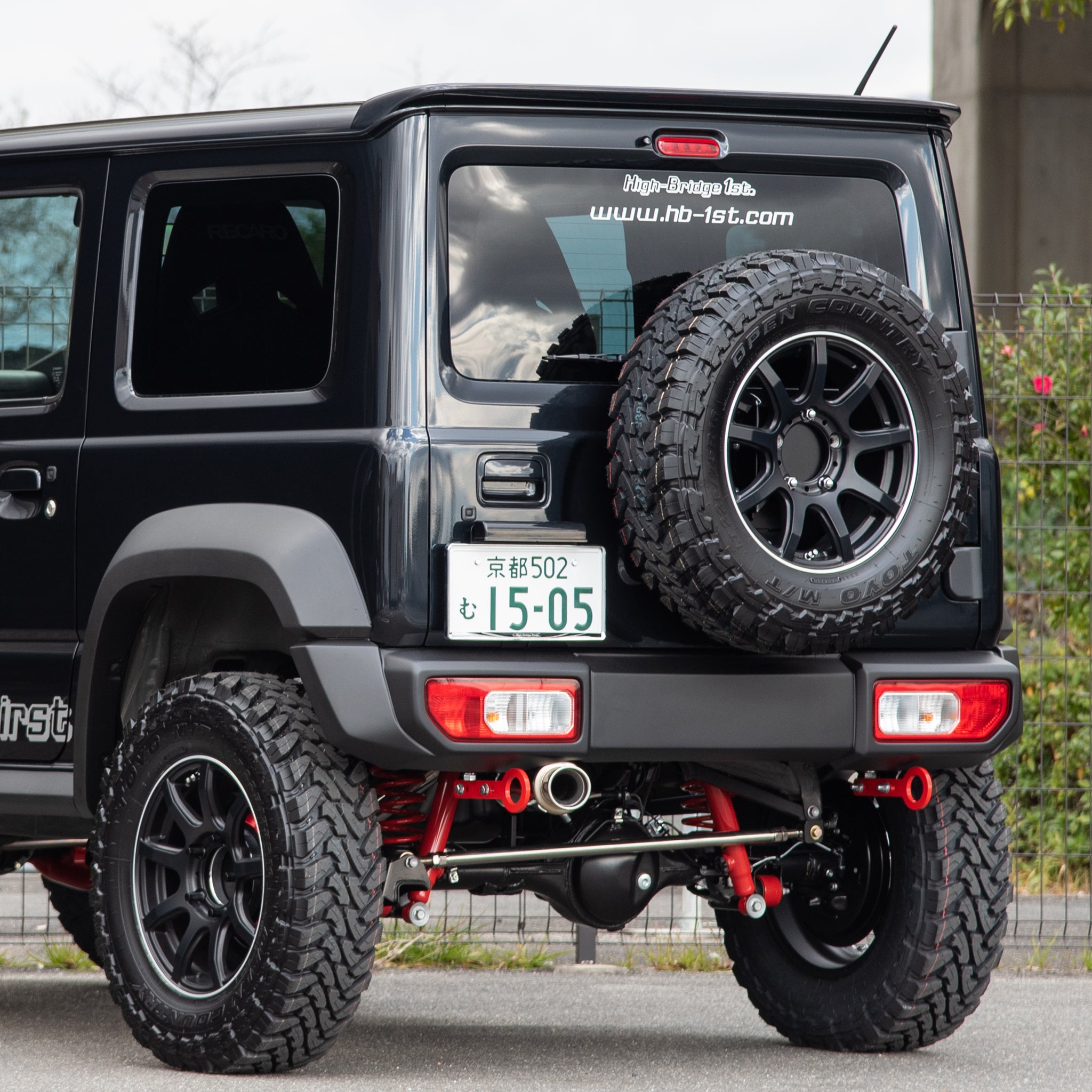 High-Bridge First Front & Rear Bumper Set for Suzuki Jimny JB74 (2018+)