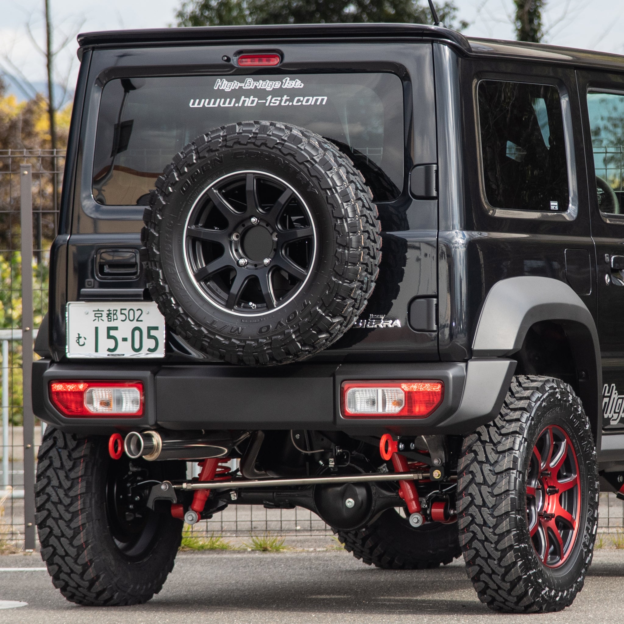High-Bridge First Front & Rear Bumper Set for Suzuki Jimny JB74 (2018+)