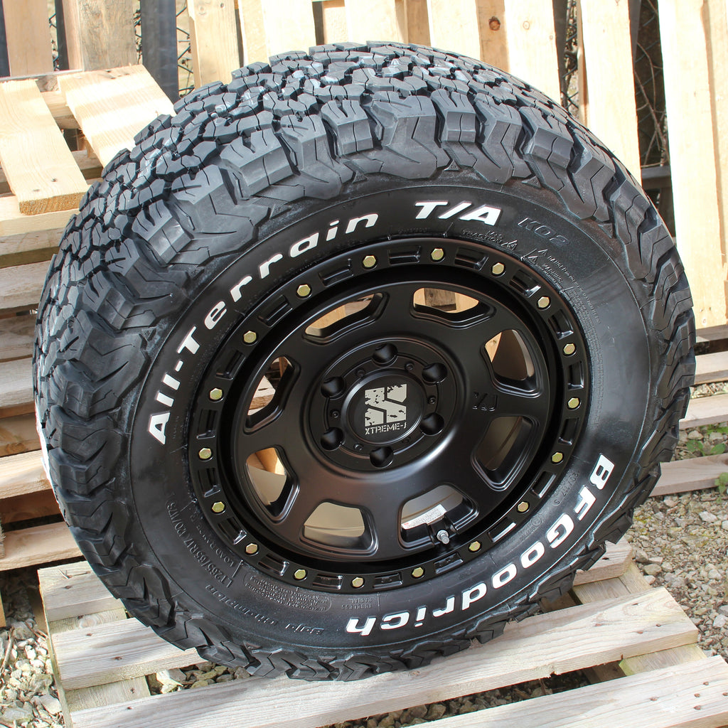 XTREME-J XJ07 17" Wheel & Tyre Package for Ford Ranger (2012+)