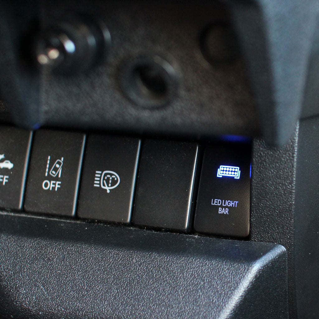 Accessory Switches for Suzuki Jimny (2018+) - LED Light Bar