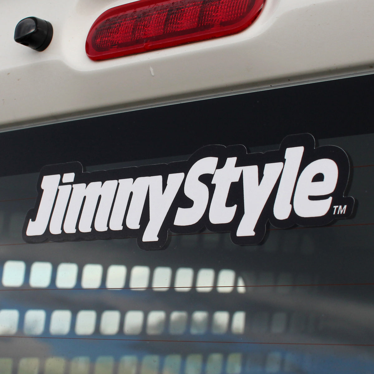 JIMNYSTYLE White/Black Slap Sticker – STREET TRACK LIFE
