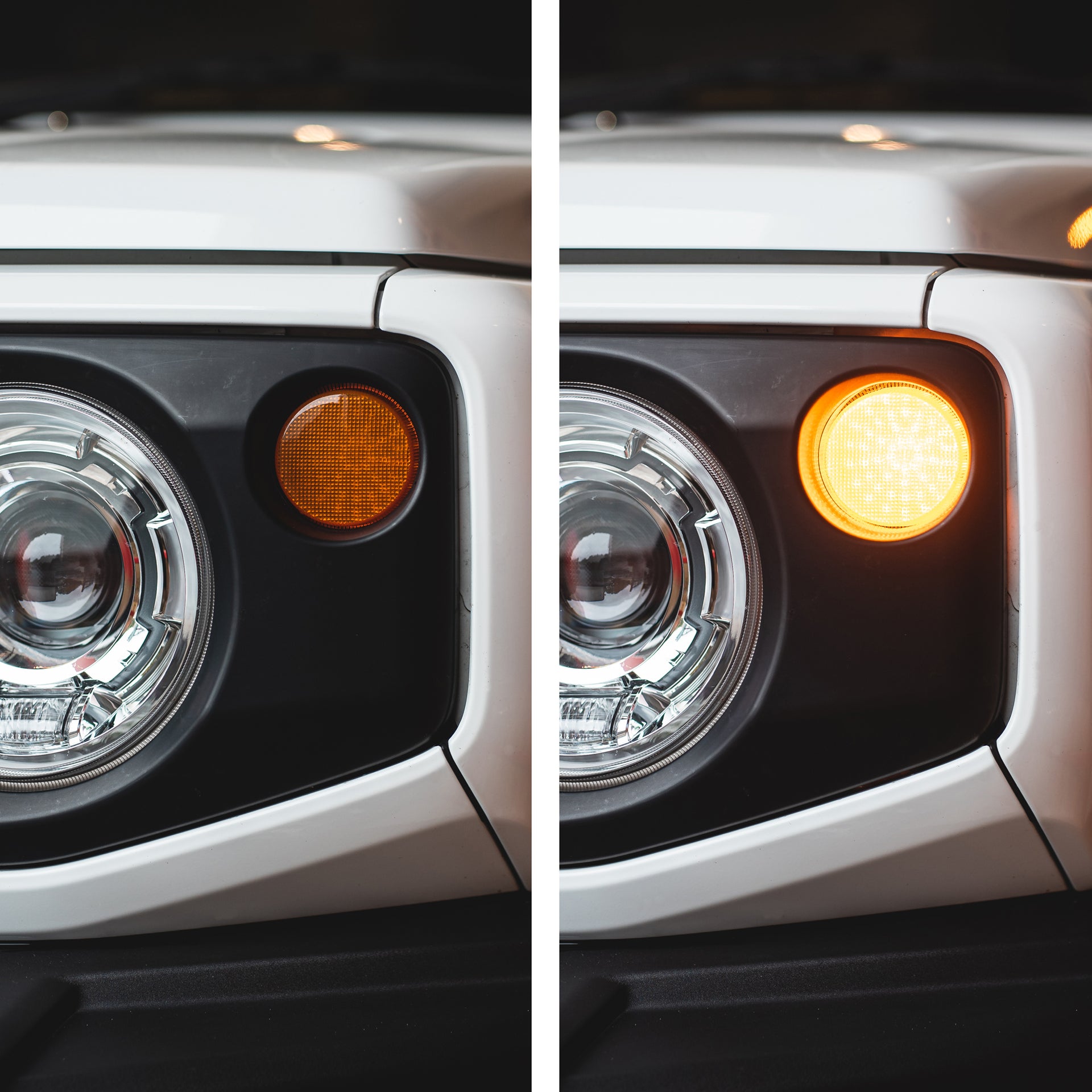 Kit 2 Luci Laterali LED Dinamiche Sequential Per Suzuki Jimny JB64 JB74 (2018+) E JB23 (2005-12) - Indicatori Di Direzione Ambra Con Lente Trasparente - Plug And Play