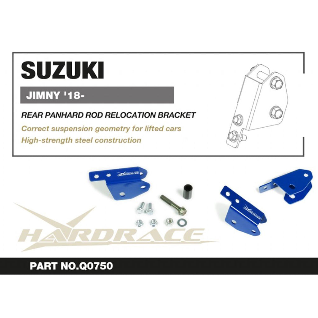 HARDRACE Rear Panhard Rod Relocation Bracket for Suzuki Jimny (2018+)