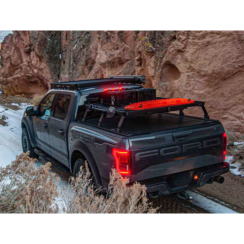 Retrax Track Rack Front Runner Retrax XR 6’ Slimline II Load Bed Rack Kit for Ford F150 ...